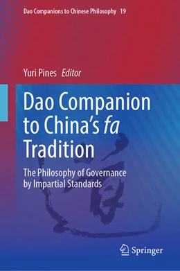 Abbildung von Pines | Dao Companion to China's fa Tradition | 1. Auflage | 2024 | beck-shop.de