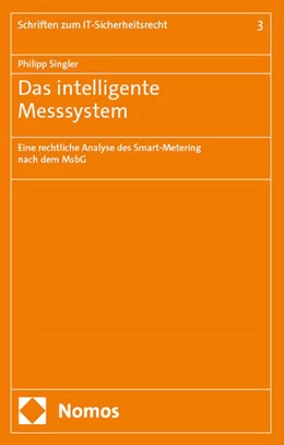 Abbildung von Singler | Das intelligente Messsystem | 1. Auflage | 2024 | 3 | beck-shop.de