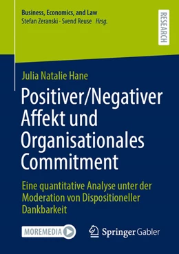 Abbildung von Hane | Positiver/Negativer Affekt und Organisationales Commitment | 1. Auflage | 2024 | beck-shop.de