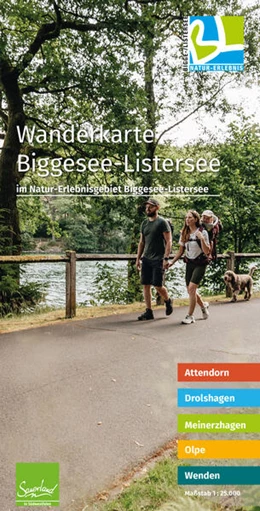 Abbildung von Wanderkarte Biggesee-Listersee | 3. Auflage | 2025 | beck-shop.de