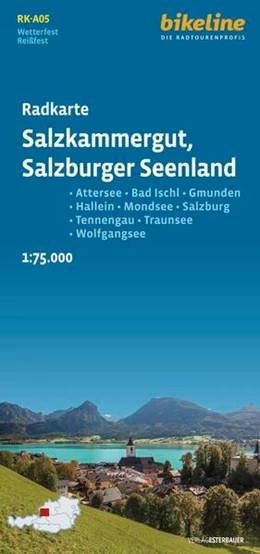 Abbildung von Verlag | Radkarte Salzkammergut - Salzburger Seenland (RK-A05) | 8. Auflage | 2024 | beck-shop.de