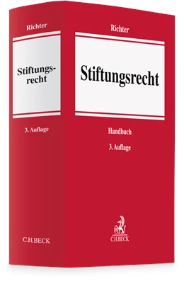 Abbildung von Richter | Stiftungsrecht | 3. Auflage | 2026 | beck-shop.de