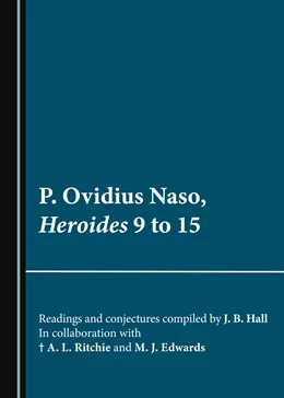 Abbildung von Hall / Ritchie | P. Ovidius Naso, Heroides 9 to 15 | 1. Auflage | 2024 | beck-shop.de
