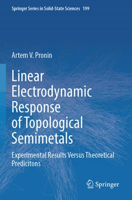 Abbildung von Pronin | Linear Electrodynamic Response of Topological Semimetals | 1. Auflage | 2024 | beck-shop.de