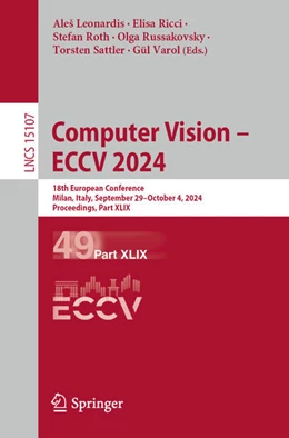 Abbildung von Leonardis / Ricci | Computer Vision – ECCV 2024 | 1. Auflage | 2024 | 15107 | beck-shop.de