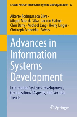 Abbildung von Rodrigues da Silva / Mira da Silva | Advances in Information Systems Development | 1. Auflage | 2024 | 67 | beck-shop.de