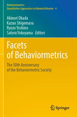 Abbildung von Okada / Shigemasu | Facets of Behaviormetrics | 1. Auflage | 2024 | 4 | beck-shop.de