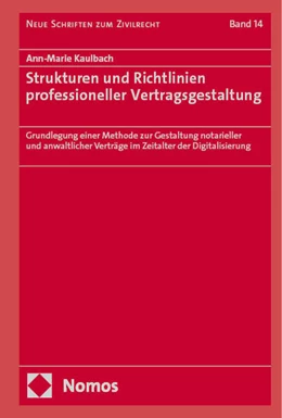 Abbildung von Kaulbach | Strukturen und Richtlinien professioneller Vertragsgestaltung | 1. Auflage | 2024 | beck-shop.de