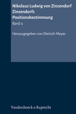 Abbildung von Meyer | Nikolaus Ludwig von Zinzendorf: Band 4/2 Zinzendorfs Positionsbestimmung | 1. Auflage | 2025 | beck-shop.de