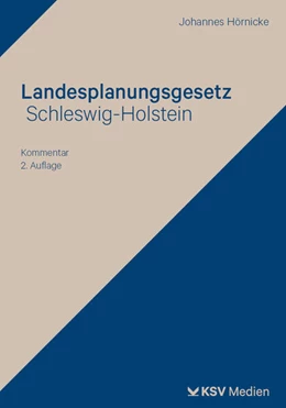 Abbildung von Hörnicke | Landesplanungsgesetz Schleswig-Holstein | 2. Auflage | 2025 | beck-shop.de