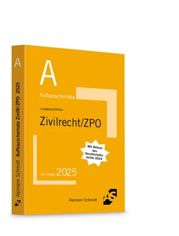 Abbildung von Langkamp / Müller | Aufbauschemata Zivilrecht / ZPO | 20. Auflage | 2025 | beck-shop.de