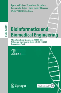 Abbildung von Rojas / Ortuño | Bioinformatics and Biomedical Engineering | 1. Auflage | 2024 | beck-shop.de