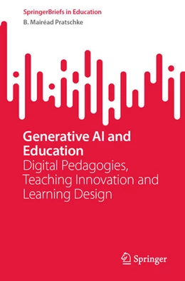 Abbildung von Pratschke | Generative AI and Education | 1. Auflage | 2024 | beck-shop.de