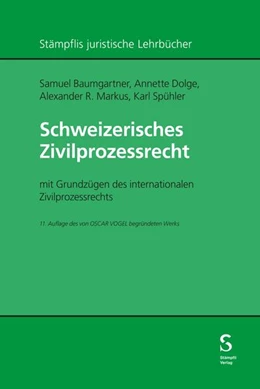 Abbildung von Dolge / Baumgartner | Schweizerisches Zivilprozessrecht | 11. Auflage | 2024 | beck-shop.de