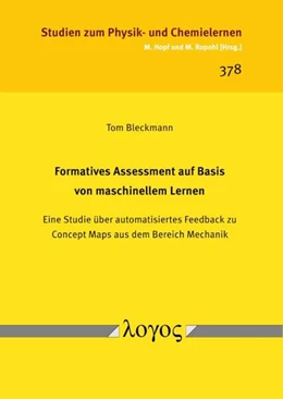 Abbildung von Bleckmann | Formatives Assessment auf Basis von maschinellem Lernen | 1. Auflage | 2024 | 378 | beck-shop.de