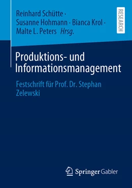 Abbildung von Schütte / Peters | Produktions- und Informationsmanagement | 1. Auflage | 2024 | beck-shop.de