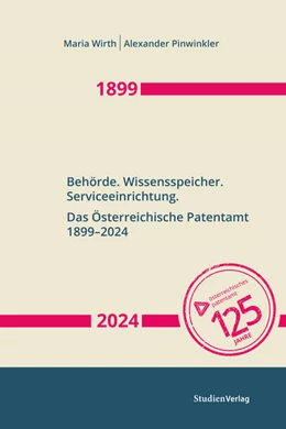 Abbildung von Wirth / Patentamt | Behörde. Wissensspeicher. Serviceeinrichtung | 1. Auflage | 2024 | beck-shop.de