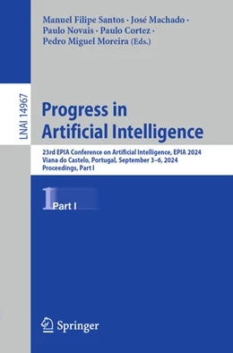 Abbildung von Santos / Machado | Progress in Artificial Intelligence | 1. Auflage | 2024 | 14967 | beck-shop.de