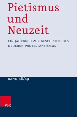Abbildung von Sträter | Pietismus und Neuzeit Band 48/49 – 2022/2023 | 1. Auflage | 2024 | beck-shop.de
