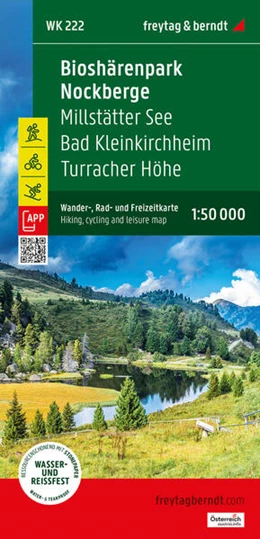 Abbildung von Freytag & Berndt | Biosphärenpark Nockberge, Wander-, Rad- und Freizeitkarte 1:50.000, freytag & berndt, WK 222 | 1. Auflage | 2025 | beck-shop.de