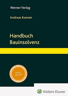 Abbildung von Koenen | Handbuch Bauinsolvenz | 1. Auflage | 2025 | beck-shop.de