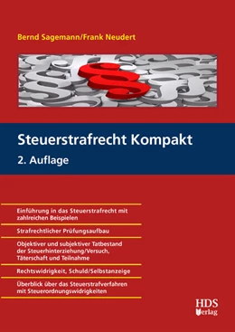 Abbildung von Neudert / Sagemann | Steuerstrafrecht Kompakt | 2. Auflage | 2025 | beck-shop.de