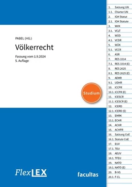 Abbildung von Pabel | FlexLex Völkerrecht | Studium | 5. Auflage | 2024 | beck-shop.de