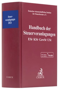 Abbildung von Handbuch der Steuerveranlagungen 2024 | 1. Auflage | 2025 | beck-shop.de