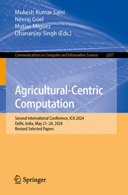 Abbildung von Saini / Goel | Agricultural-Centric Computation | 1. Auflage | 2025 | 2207 | beck-shop.de