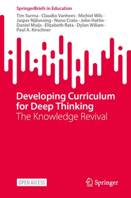 Abbildung von Surma / Vanhees | Developing Curriculum for Deep Thinking | 1. Auflage | 2025 | beck-shop.de