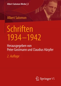 Abbildung von Gostmann / Salomon | Schriften 1934 - 1942 | 2. Auflage | 2024 | 2 | beck-shop.de