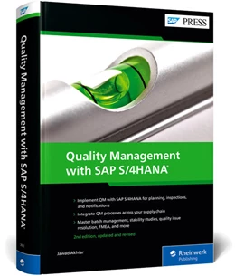 Abbildung von Akhtar | Quality Management with SAP S/4HANA | 2. Auflage | 2025 | beck-shop.de