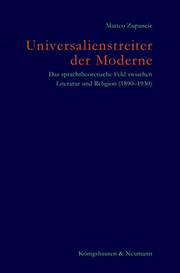 Abbildung von Zupancic | Universalienstreiter der Moderne | 1. Auflage | 2025 | 7 | beck-shop.de