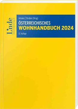 Abbildung von Amann / Struber | Österreichisches Wohnhandbuch 2024 | 12. Auflage | 2024 | beck-shop.de