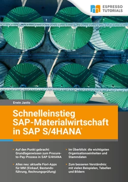 Abbildung von Janits | Schnelleinstieg SAP-Materialwirtschaft in SAP S/4HANA | 1. Auflage | 2024 | beck-shop.de