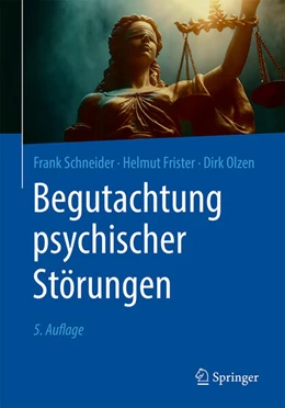 Abbildung von Schneider / Frister | Begutachtung psychischer Störungen | 5. Auflage | 2024 | beck-shop.de