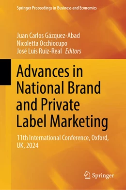 Abbildung von Gázquez-Abad / Occhiocupo | Advances in National Brand and Private Label Marketing | 1. Auflage | 2024 | beck-shop.de