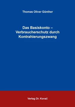 Abbildung von Günther | Das Basiskonto – Verbraucherschutz durch Kontrahierungszwang | 1. Auflage | 2024 | 43 | beck-shop.de