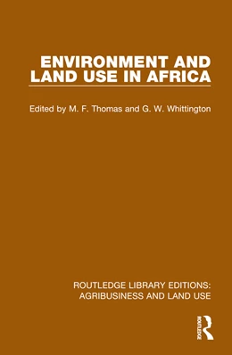 Abbildung von Whittington / Thomas | Environment and Land Use in Africa | 1. Auflage | 2025 | beck-shop.de