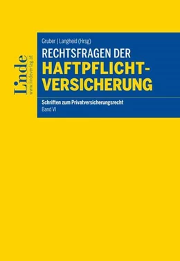 Abbildung von Dallwig / Gruber | Rechtsfragen der Haftpflichtversicherung | 1. Auflage | 2024 | 6 | beck-shop.de