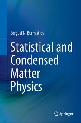 Abbildung von Burmistrov | Statistical and Condensed Matter Physics | 1. Auflage | 2025 | beck-shop.de