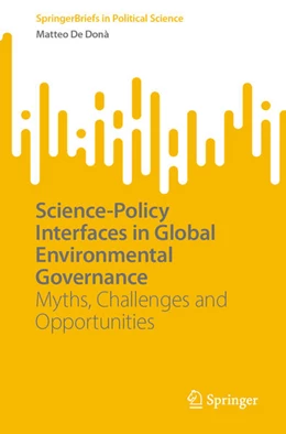 Abbildung von de Donà | Science-Policy Interfaces in Global Environmental Governance | 1. Auflage | 2024 | beck-shop.de