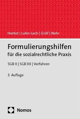 Abbildung von Herbst / Luhn-Loch | Formulierungshilfen für die sozialrechtliche Praxis | 3. Auflage | 2025 | beck-shop.de