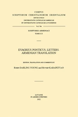 Abbildung von Darling Young / Karapetyan | Evagrius Ponticus, Letters. Armenian Translation | 1. Auflage | 2022 | beck-shop.de