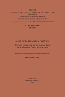 Abbildung von Mikhail | Analecta Hymnica Coptica | 1. Auflage | 2023 | beck-shop.de