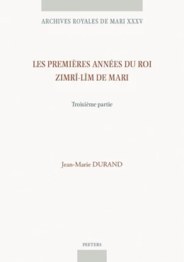 Abbildung von Durand | Les premières années du roi Zimrî-Lîm de Mari. Troisième partie | 1. Auflage | 2024 | beck-shop.de