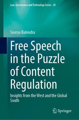 Abbildung von Balendra | Free Speech in the Puzzle of Content Regulation | 1. Auflage | 2024 | 70 | beck-shop.de