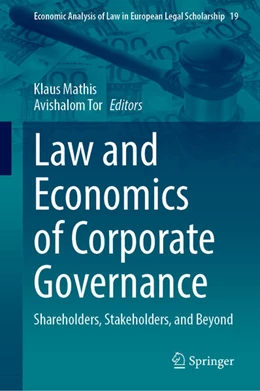 Abbildung von Mathis / Tor | Law and Economics of Corporate Governance | 1. Auflage | 2025 | 19 | beck-shop.de