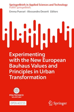 Abbildung von Puerari / Deserti | Experimenting with the New European Bauhaus Values and Principles in Urban Transformation | 1. Auflage | 2025 | beck-shop.de