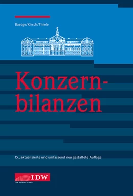 Abbildung von Baetge / Kirsch | Konzernbilanzen | 15. Auflage | 2024 | beck-shop.de